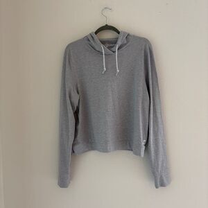 RHOBACK Women's Tempo Performance Hoodie in Gray Size Extra Large XL